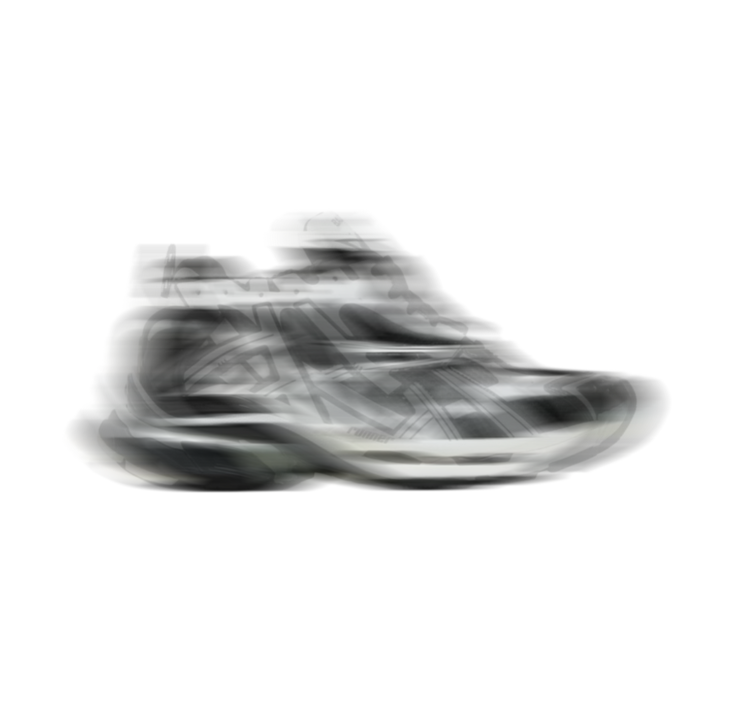 Blck Wht Runner