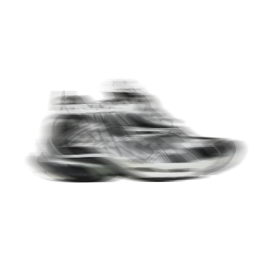 Blck Wht Runner